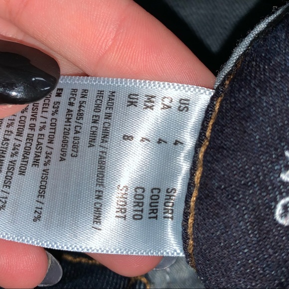 Skinny American Eagle Dark Jeans - Picture 4 of 4